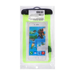 Чехол водонепроницаемый Luazon для телефонов, размер 20×10.5 см, зелёный