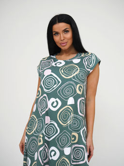 Платье женское, цвет зеленый