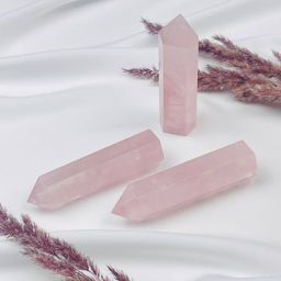 Кристалл из Розового кварца