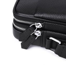 Сумка мужская, кожа, MIRONPAN 26272 Черный