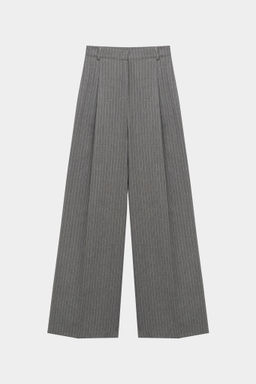 Брюки со складками в полоску - Mollis фото 5