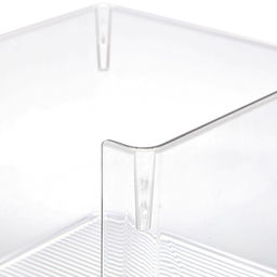 Органайзер для хранения универсальный "ФЛАТТО", прозрачный, 17.7*17.7*14.3см