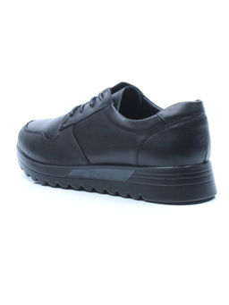 03-5307 BLACK Полуботинки женские (натуральная кожа)