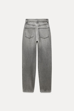 TRF MOM FIT HIGH-WAIST JEANS - Zara фото 50