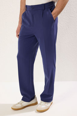 TRENDYOL MAN Bej Wideleg Baggy Rahat Kal?p Dokuma Kumas Pantolon TMNSS25PL00007 - Trendyolmilla фото 3