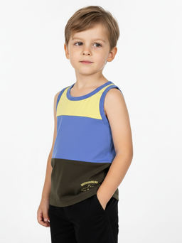 Майка-борцовка UD 0723 синий - Mini maxi фото 3