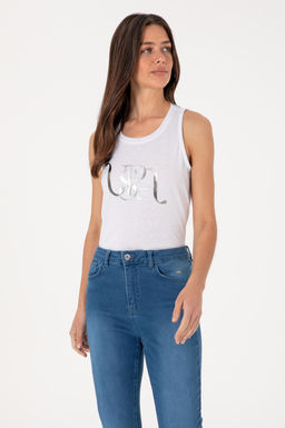 Kad_n Beyaz Ti__rt Sepette S_rpriz _ndirim - U.s. polo assn фото 3