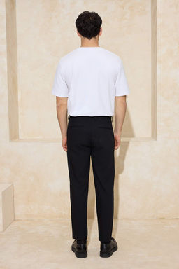 Siyah Erkek Regular Fit Chino Mevsimlik Pantolon TMNSS26PL00006 - Trendyolmilla фото 14