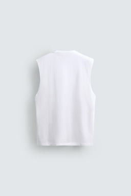 LIGHTWEIGHT TANK T-SHIRT - Zara фото 8