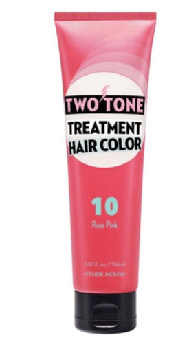 Маска оттеночная для волос Роза-Pозовая - Treatment Hair Color Two Tone Rose Pink №10, 150 мл