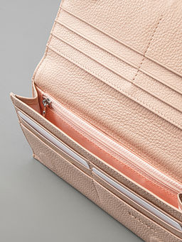 LACCOMA кошелек LA-1099-розовый натуральная кожа  фото 5