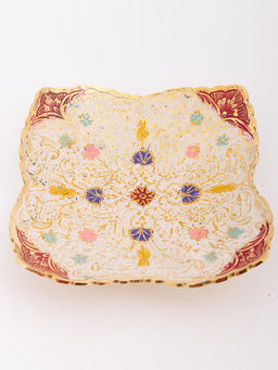 Ваза фруктовница набор из 2 штук. 5 №Фр 5241/4 (эмаль белая) - Ганг фото 2