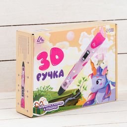 3D ручка Luazon Unicorn, дисплей, работа с пластиком ABS и PLA, пластик в комплекте - Luazon home фото 12