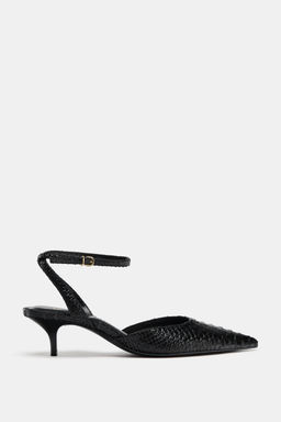 EMBOSSED SLINGBACK SHOES - Zara фото 3