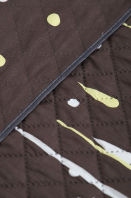 Покрывало-плед двухстороннее стеганое из полиэфирной ткани Полисатин Премиум 240Х212 N-Collection  фото 5