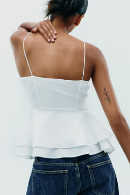 PEPLUM TOP - Zara фото 5