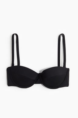 Top de bikini balconette con copas acolchadas