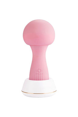 Мини-вибратор OTOUCH MUSHROOM с технологией PDS, силикон, розовый, 12 см