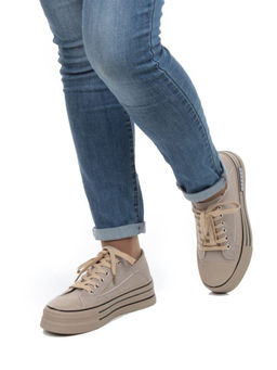 05-6036-22 BROWN Кроссовки женские (искусственные материалы) - No name фото 4