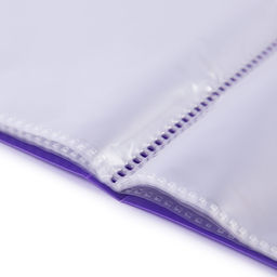 Лео Расти Папка-портфолио дошкольника с файлами 20л. A4 700 мкм 15 мм песок 1 шт. пурпурный LKP-011