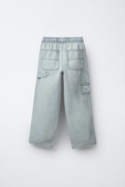 WORN-EFFECT CARPENTER JEANS - Zara фото 2