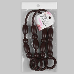 Ручки для сумки, 2 шт, 44,5 4,5 см, цвет коричневый - Арт узор фото 4