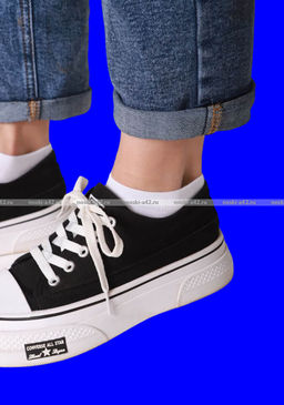 Цена за 12 пар. OSKO (CHMD) укороченные носки женские однотонные арт. А1681 (71117)