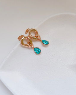 Серьги с кристаллами Swarovski