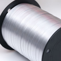 Лента для декора и подарков, серебро, 0,5 см х 250 м - Simaland фото 2