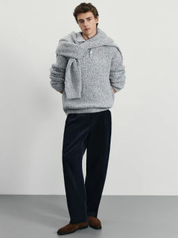 Вельветовые брюки relax fit / Zarina