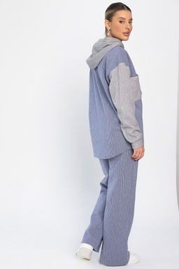 Костюм Лэрис (темно-голубой) К14501-50М
