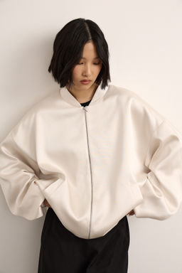 Бомбер из сатина - Mollis фото 2