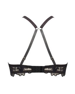 Бюстгальтер с отделкой из сетки с вышитым узором - Deseo фото 3
