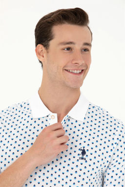 U. S. Polo Assn Мужская белая футболка - U.s. polo assn фото 9