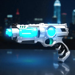 Набор оружия "Космо полиция" (свет, звук) на батарейках, в коробке