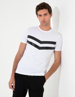 Белая облегающая футболка - Cacharel фото 2