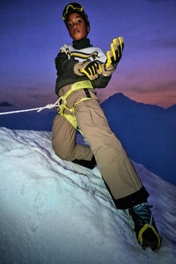 WATERPROOF AND WINDPROOF BRACE TROUSERS RECCO® SYSTEM SKI COLLECTION - Zara фото 12