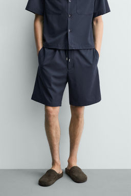 BERMUDA T?CNICA RELAXED FIT / Azul
