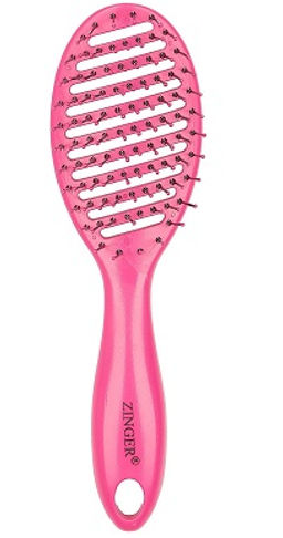 Расческа SZ-OS-5037 для мокрых волос цвет Розовый (ABS material)