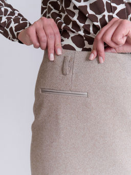 Юбка для холодной погоды в составе ШЕРСТЬ