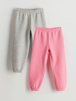 Beli Lastikli K?z ?ocuk Jogger E?ofman Alt 2li