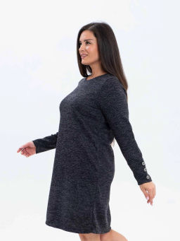 Платье женское, цвет черный