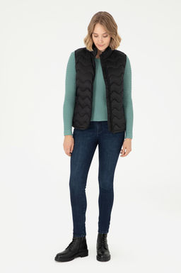 Женский черный жилет Неожиданная скидка в корзине - U.s. polo assn фото 4