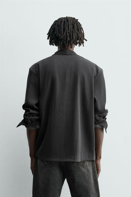 WASHED FLOWING SHIRT - Zara фото 3