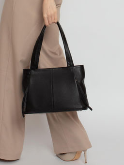 Женская кожаная сумка Richet 3000LN 456 Черный