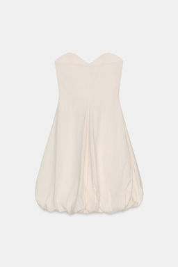 VESTIDO PALABRA DE HONOR GLOBO / Rosa palo - Zara фото 6