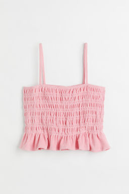 H&M+ Top fruncido de tirantes
