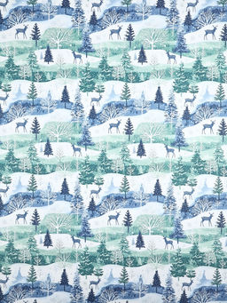 Набор упаковочной бумаги с наклейками «Новый год», 6 листов, 70 × 100 см