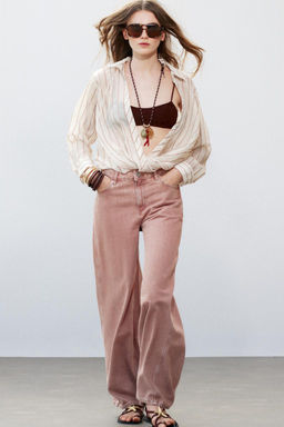 Z1975 WIDE-LEG MID-RISE JEANS