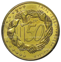 50 евроцентов 2004 года Мальта (Проба,Unusual)